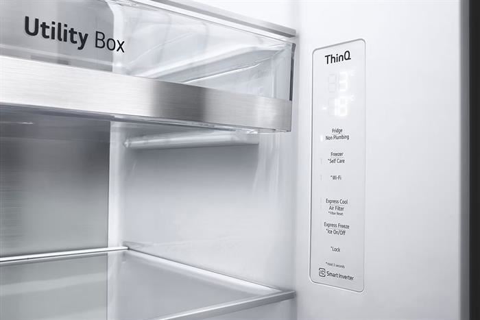 Tủ Lạnh LG Inverter 635 Lít Side By Side InstaView GR-G257BL